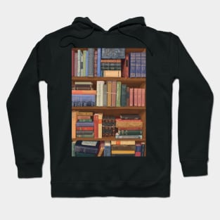 Vintage Bookshelf Hoodie